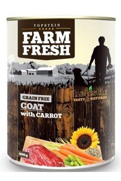 Farm Fresh Dog Goat with Carrot konzerva 400g