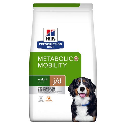 Hills Prescription Diet Canine J/D Metabolic Weight+Mobility 12kg NEW