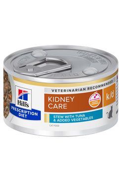 Hills Prescription Diet Feline K/D Kidney Care Tuna&Veg Konz. 82g