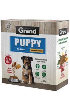 GRAND Dry Puppy kuřecí 2,5kg