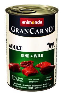 Animonda pes GRANCARNO konz. ADULT zvěřina 400g