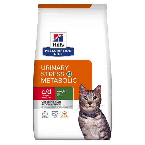 Hills Prescription Diet Feline C/D Urinary Stress+Metabolic 8kg