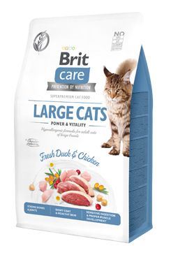 Brit Care Cat Grain-Free Large cats Power&Vitality 0,4kg