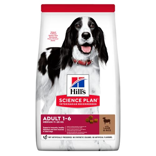 Hills Science Plan Canine Adult Medium Lamb&Rice 14kg