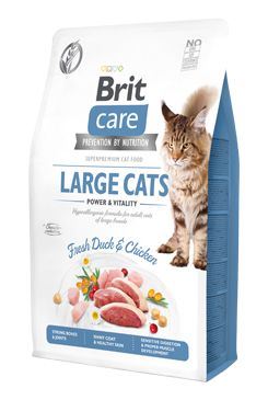 Brit Care Cat Grain-Free Large cats Power&Vitality 2kg