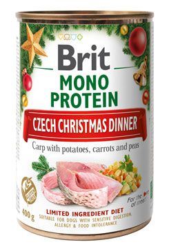 Brit Care Christmas Dog konz Mono Protein can 400g